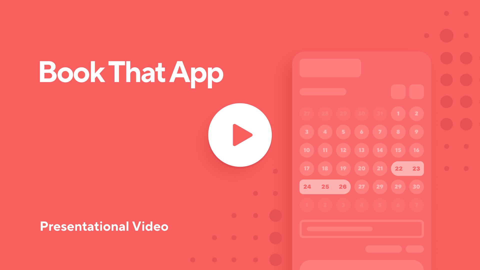 Load video: This demo highlights some use cases for BookThatApp. BookThatApp is an app available on the Shopify platform that will allow you to seamlessly add the ability to take bookings on your Shopify website.
